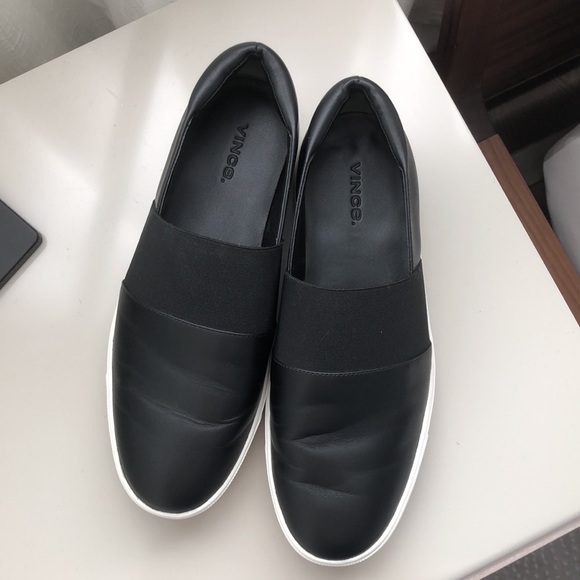 Vince Leather Slip-on Sneaker - Picture 2 of 6